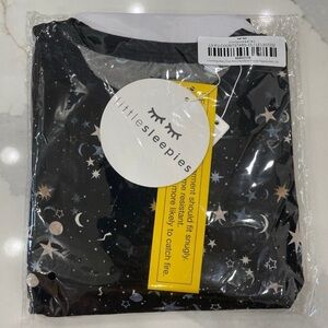 Little Sleepies Black Starry Night Pajamas